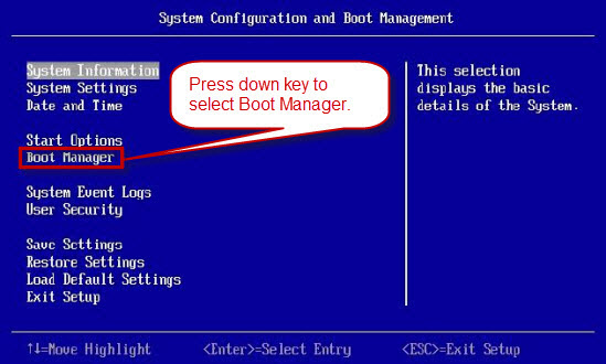 IBM entry key