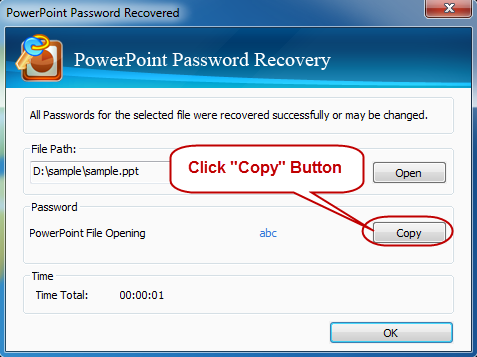 Get Back PowerPoint Password