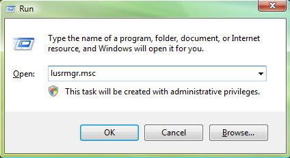 win 7 run box lusrmgr.msc