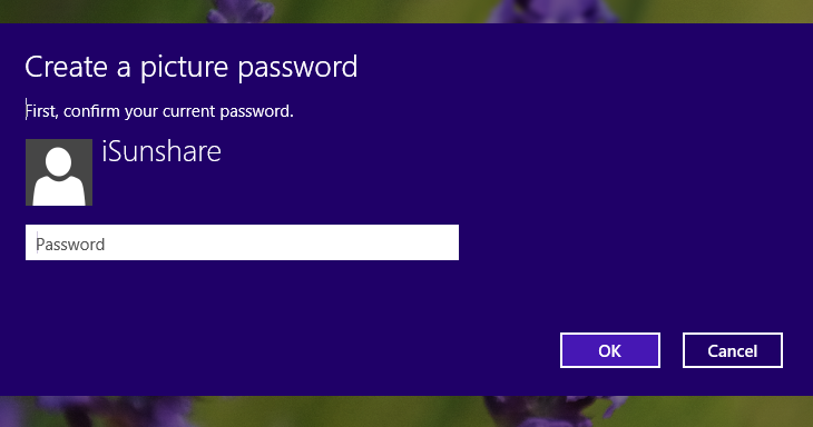Confirm your password