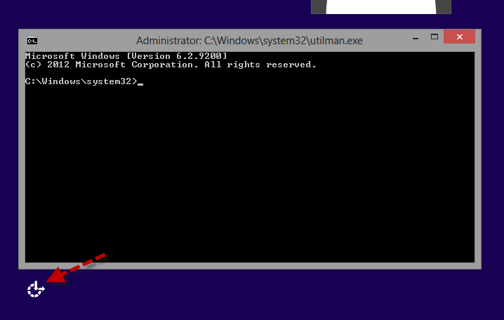 open win 8 command prompt