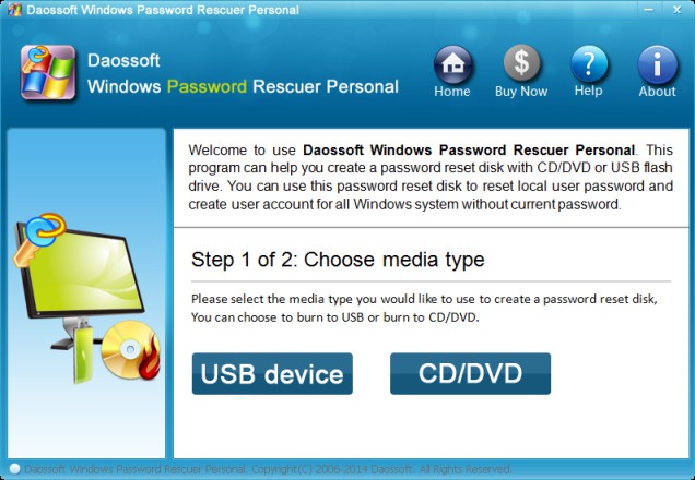create password disk