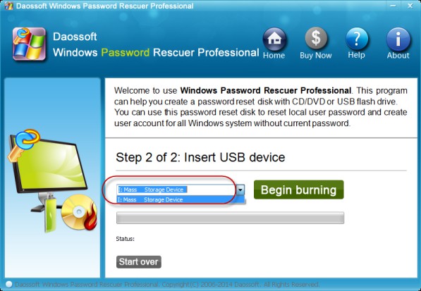 daossoft windows password rescuer serial