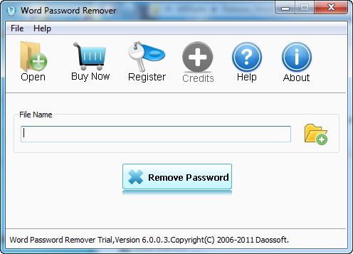 Word Password Remover can instantly remove your word passwords in seconds.