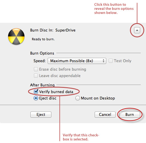 burn for mac download