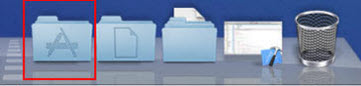 Click on Application icon.