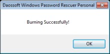 Burn Successfully