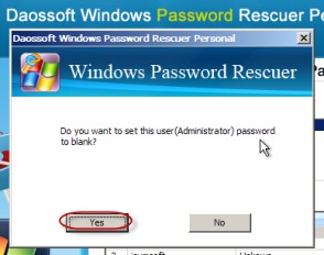 Reset password