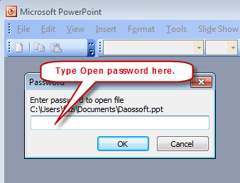 protected by password